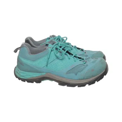 Hiking shoes (Turquoise, Gray) from Decathlon Leather