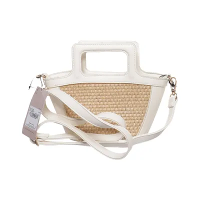 Sac à bandoulière (Blanc, Beige) de Tu