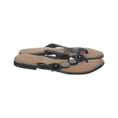 Tongs (Noir, Beige, Argent) de Lazamani
