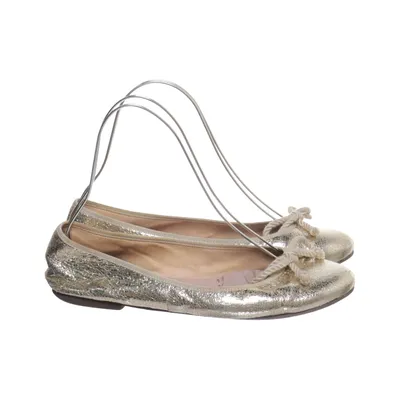 Ballet flats (Gold) from Pretty Ballerinas Leather