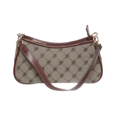 Shoulder-bag (Beige, Brown) from Mango Polyester, Polyurethane