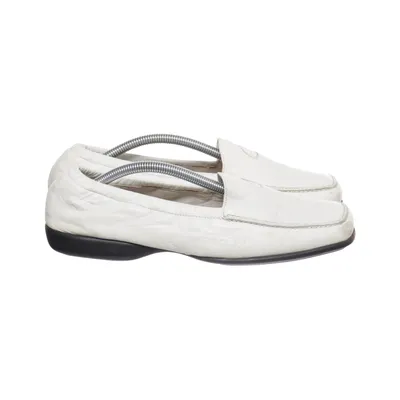 Mocassins (Blanc) de Attilio Giusti Leombruni Cuir