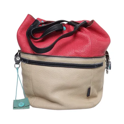 Handtas (Rood, Beige, Zwart) van Gabs Leer