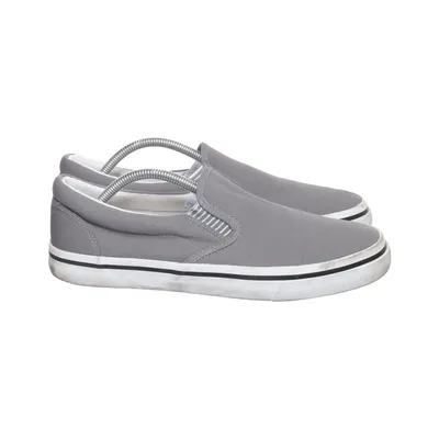 Slip-ons (Gray) from Vty Leather