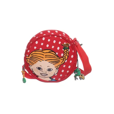 Schoudertas (Rood, Meerkleurig) van Pippi Långstrump