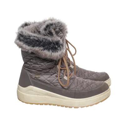 Laced boots (Gray) from Deltex