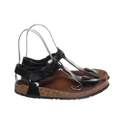 Sandales (Noir) de Biomodex Cuir