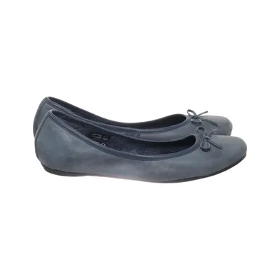 Ballet flats (Blue) from Selection Leather