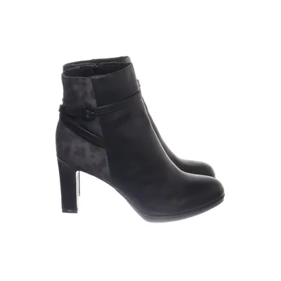 Heeled boots (Black, Gray) from Marco Tozzi