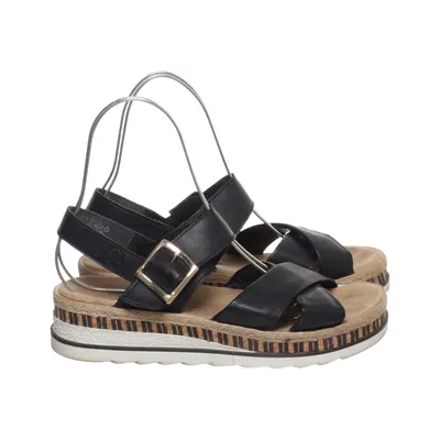 Sandals (Black) from Rieker Leather