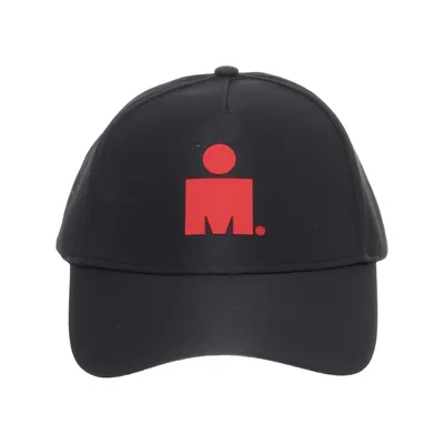Baseball cap (Black, Red) from Ironman Polyester