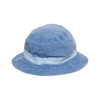 Bucket hat (Blauw) van New Man Katoen