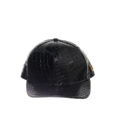 Honkbalpet (Zwart) van New Era Leer