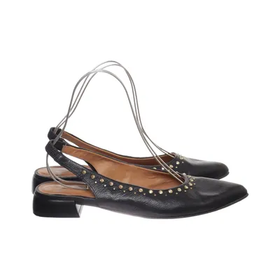 Ballerines (Noir) de Manfield Cuir