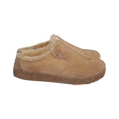 Slippers (Brown) from Haflinger Leather