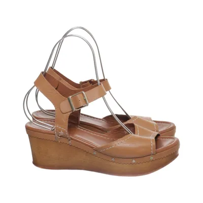 Clogs (Brown) from Heyraud Leather