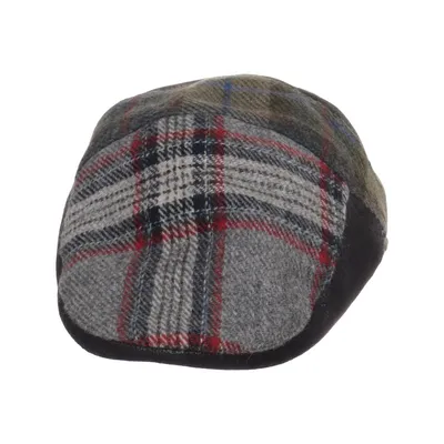 Flat cap (Gray, Multicolored) from Shetland Wool