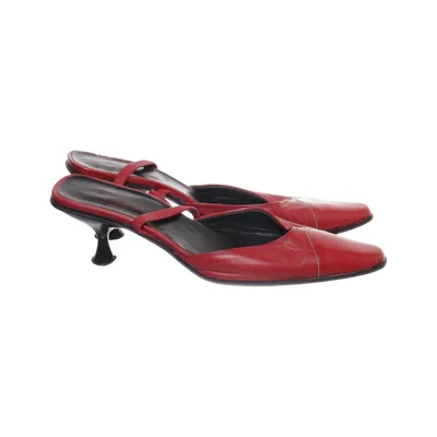High heel sandals (Red) from Atelier Cologne Leather