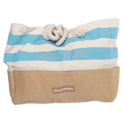 Beach bag (Beige, Multicolored) from Calzedonia Cotton