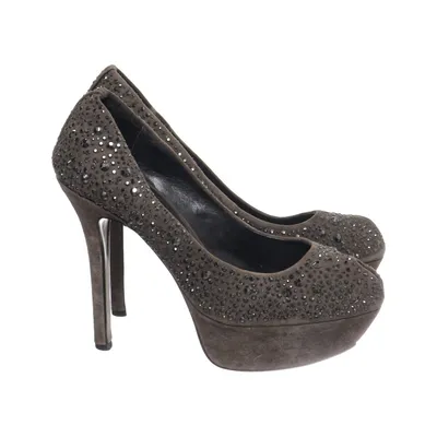 Escarpins (Gris) de Lola Cruz Cuir