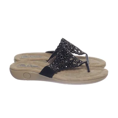 Flip-flops (Black, Beige) from Ella Cruz
