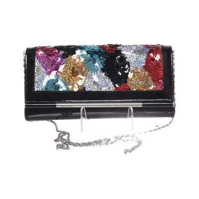 Clutch bag (Black, Multicolored) from De Montaigne
