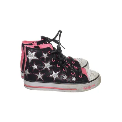 Sneakers (Svart, Rosa) från Twinkle Toes by Skechers