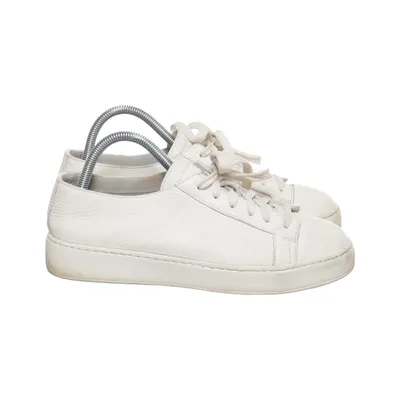 Baskets (Blanc) de Santoni Cuir