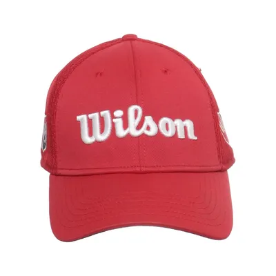 Casquette de baseball (Rouge) de Wilson Polyester