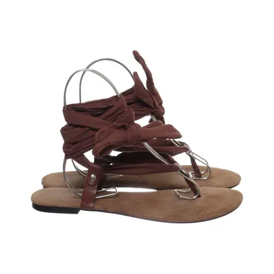 Tongs (Marron) de Payma Cuir