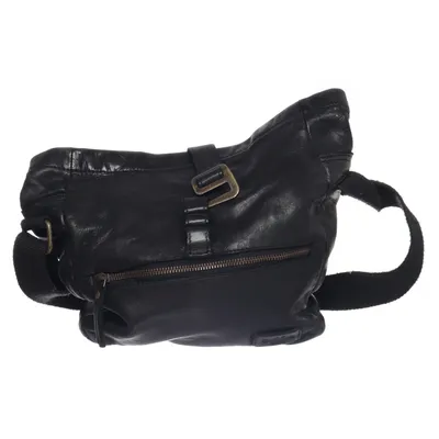 Shoulder-bag (Black) from Gusti Leder Studio Leather