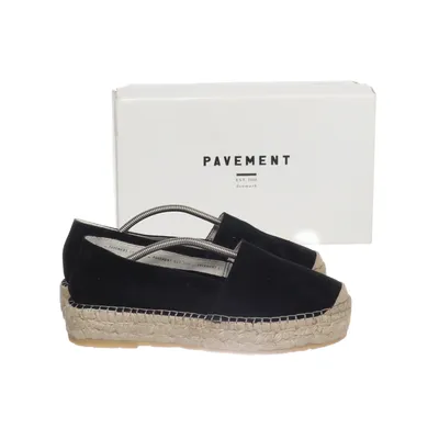 Espadrilles (Black) from Pavement Leather