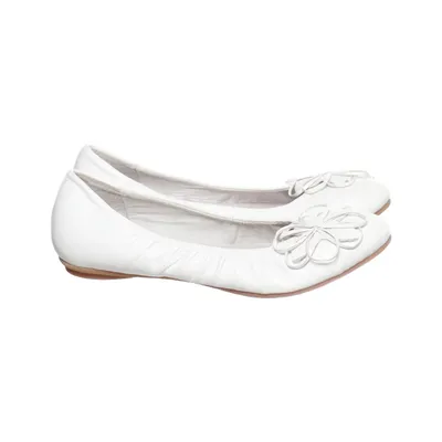 Ballet flats (White) from Betty Blue Leather