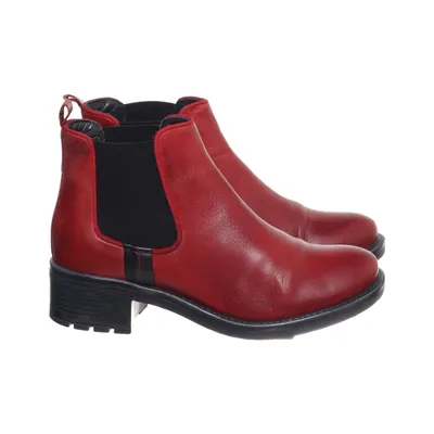 Chelsea boots (Röd, Svart) från GKM Skinn
