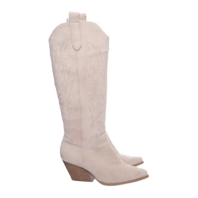 Cowboylaarzen (Beige) van Ideal Shoes