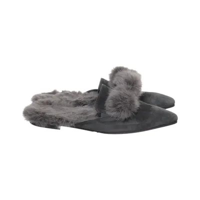 Slippers (Gray) from Lavorazione Artigiana Leather