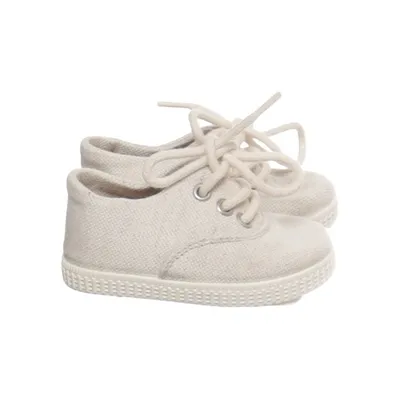 Canvas shoes (Beige) from Zara Mini