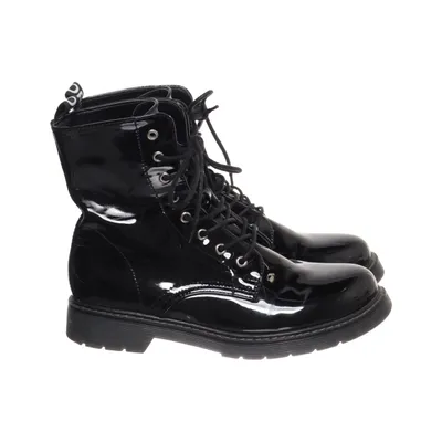 Laced boots (Black) from Bama Leather
