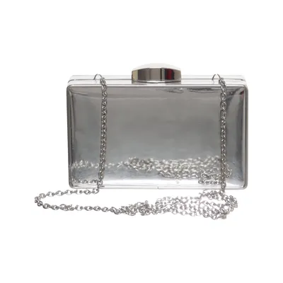 Abendtasche (Silber) von Menbur