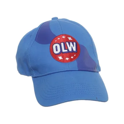 Honkbalpet (Blauw, Meerkleurig) van OLW Katoen