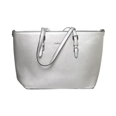 Handtas (Zilver) van Flora & Co Polyester