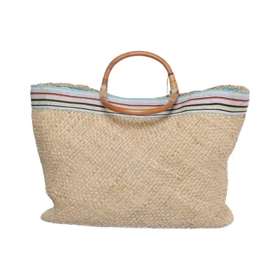 Strandtasche (Beige, Mehrfarbig) von H&M