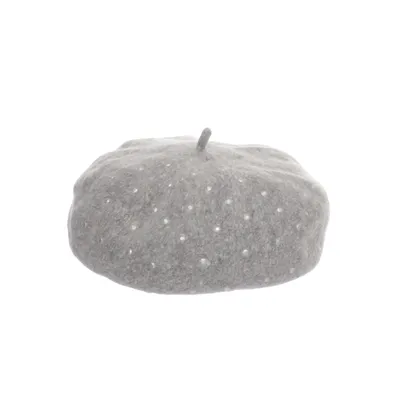 Basker (Grå) från Accessorize Angora, Kaninpäls, Nylon, Ull