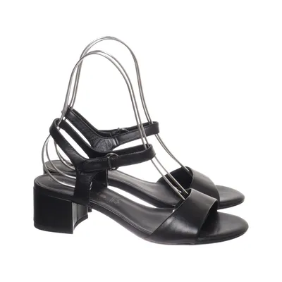 Sandales à talons hauts (Noir) de Tamaris Cuir