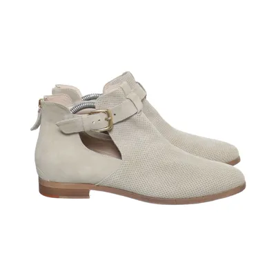 Monk strap shoes (Beige) from Peperosa Leather