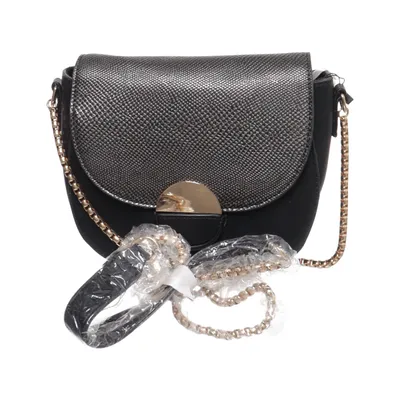 Shoulder-bag (Black) from SIX Polyester, Polyurethane