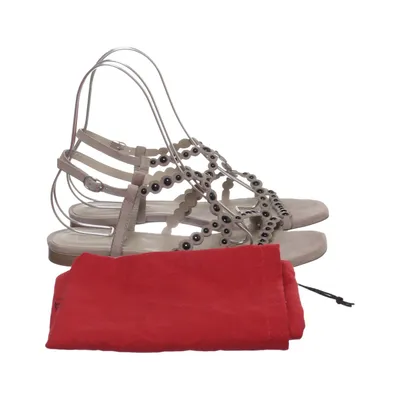Sandales (Beige) de Elvio Zanon Cuir