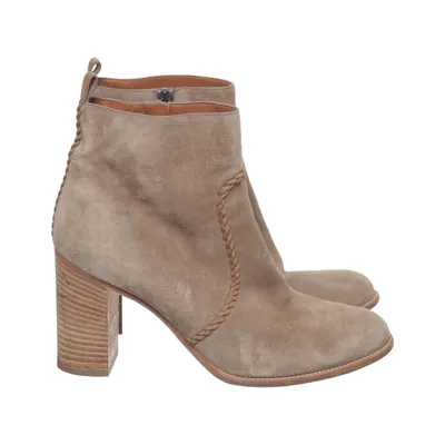 Laarzen met hak (Beige) van Sartore Leer