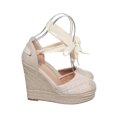 Wedges (Beige) from Ideal Shoes