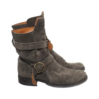 Ankle boots (Gray, Brown) from Fiorentini + Baker Leather